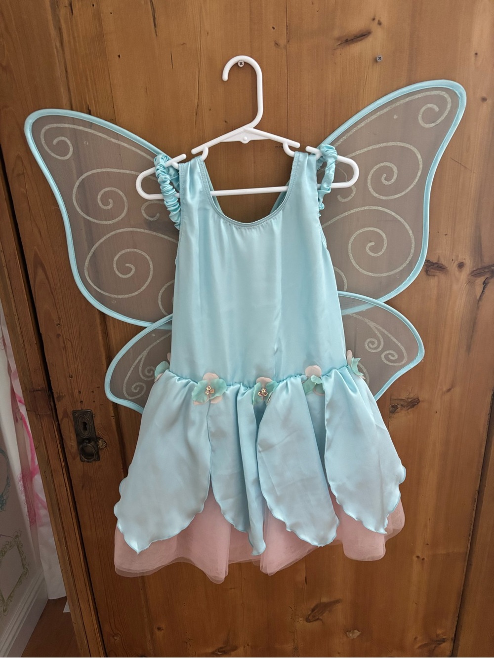 Gymboree Light Blue Fairy Dress with Wings